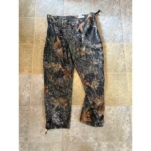 Scent Lok Camo Hunting Pants Zipper On Legs size Extra Large Xl